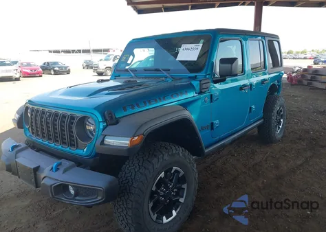 2024 Jeep Wrangler 4Xe Rubicon 4Xe из США, поврежденный, VIN 1C4RJXR61RW191958